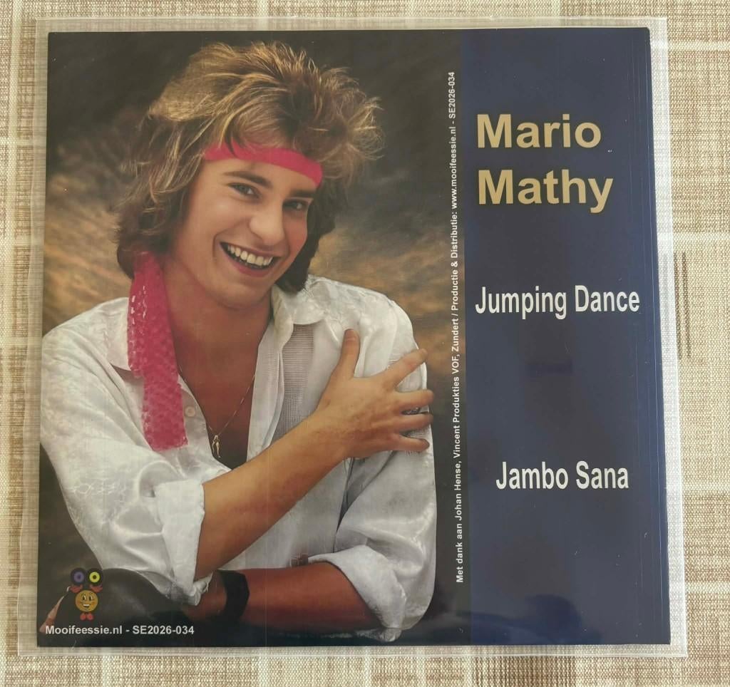 Mario Mathy - Jumping Dance / Jambo Sana (SV), Ophalen of Verzenden, Nieuw in verpakking, 7 inch