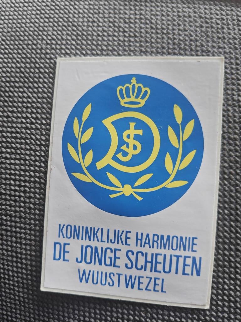 Sticker de jonge scheuten harmonie, Ophalen