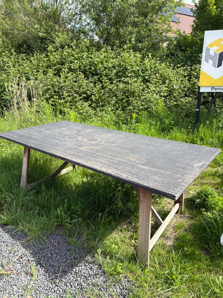 Gratis tuintafel, Tuin en Terras, Ophalen, Gebruikt