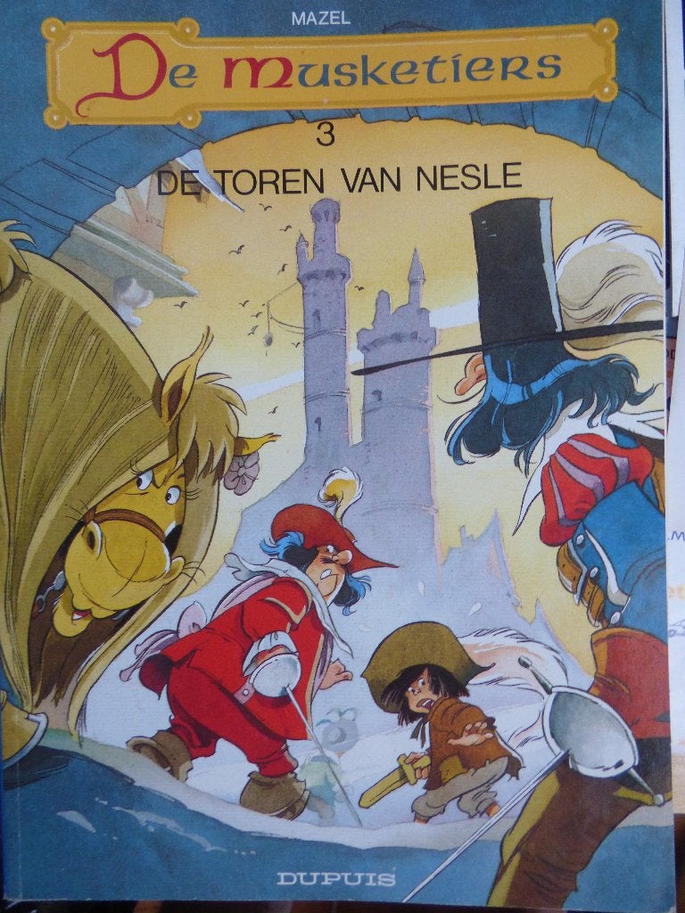 de musketiers nr 3   de toren van nesle, 1ste druk 1991, Enlèvement ou Envoi