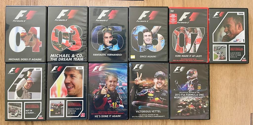 DVD revue annuelle de la Formule 1, Enlèvement ou Envoi, Comme neuf, Autres types, Documentaire