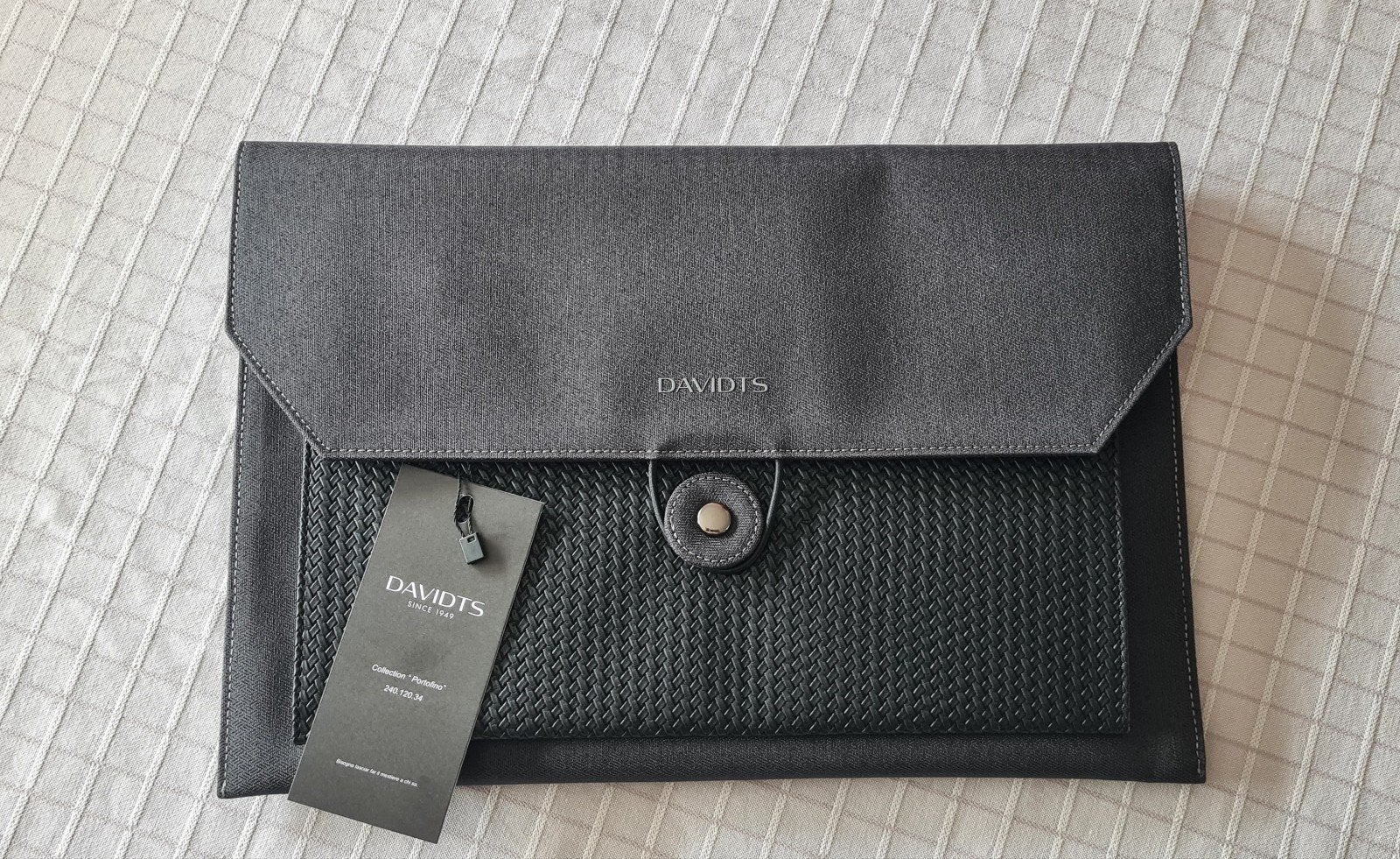 Pochette porte-documents "Davidts" neuve., Enlèvement