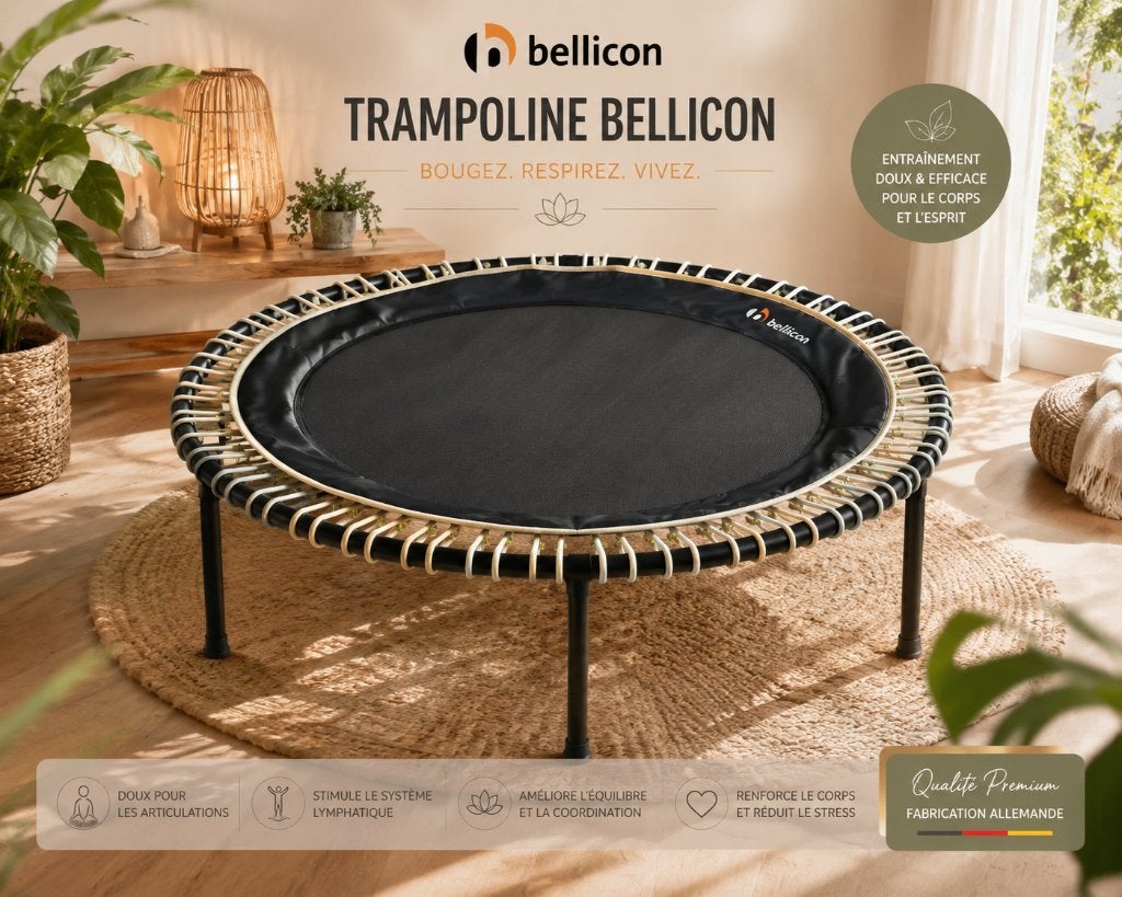 Bellicon trampoline 1m12, Sport en Fitness, Ophalen, Zo goed als nieuw, Buik, Overige typen