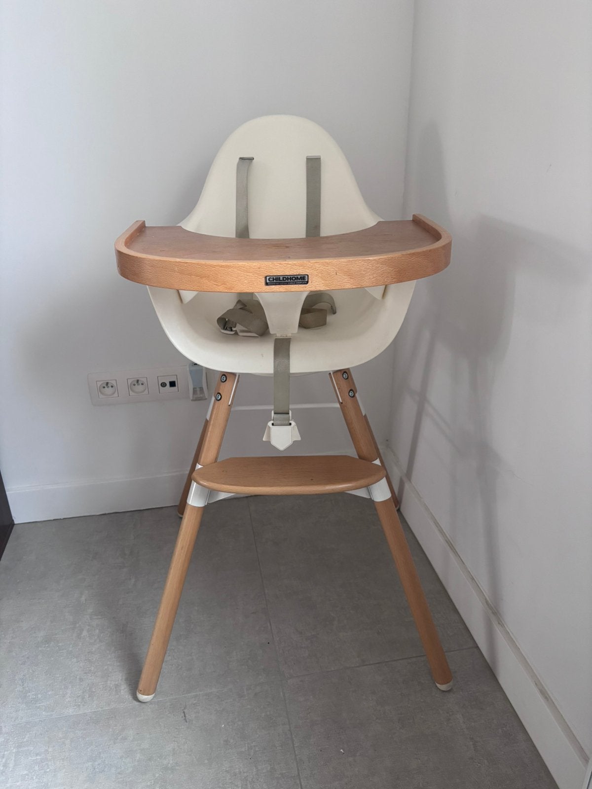 Childhome eetstoel, Enlèvement, Utilisé