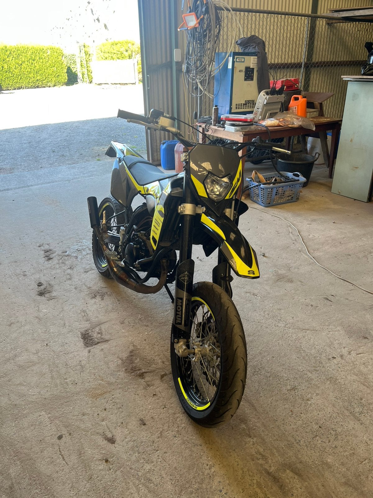 Sherco smrs 50cc, Ophalen, Gebruikt