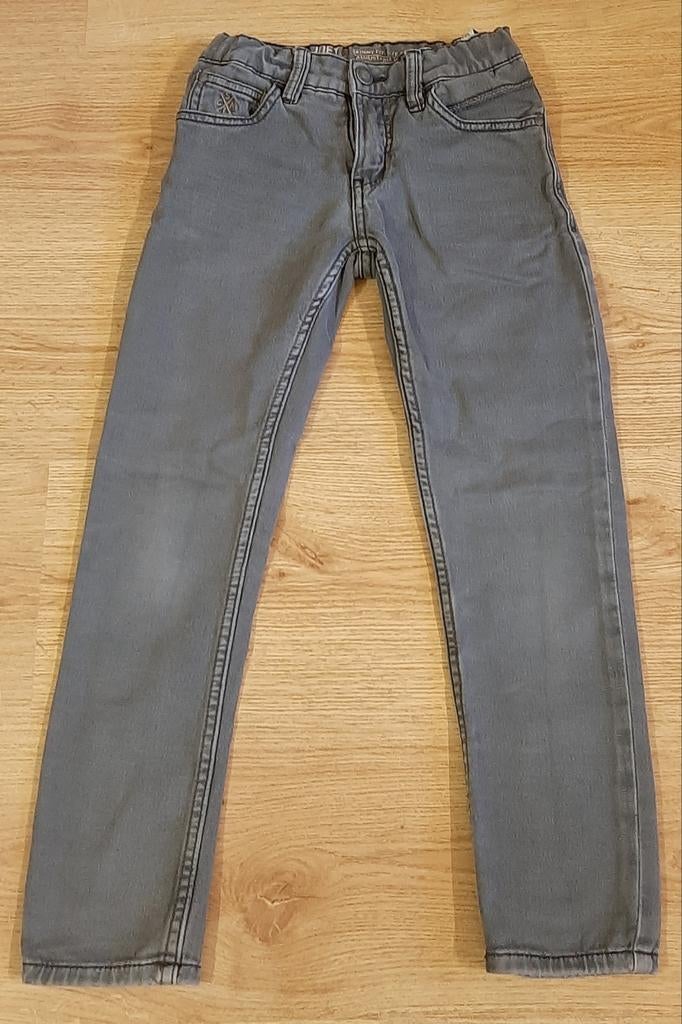 Grijze jeans JBC Joey skinny fit maat 128 of 8 jaar, Broek, Ophalen of Verzenden, Zo goed als nieuw, JBC.