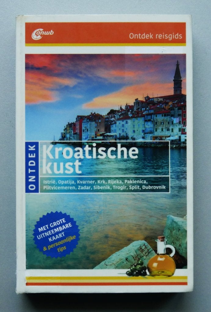 ANWB ontdek reisgids Kroatische kust, Boeken, Ophalen of Verzenden, Nieuw, ANWB