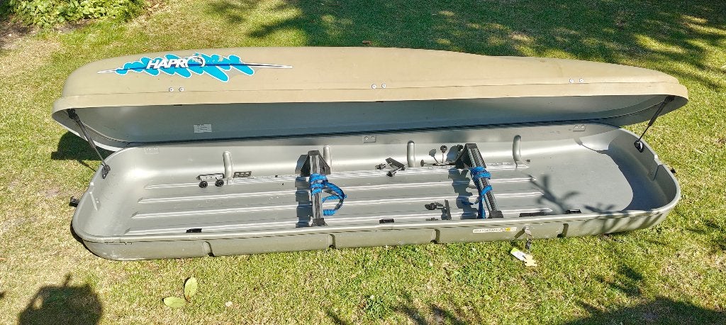 dakkoffer HAPRO, Auto diversen, Dakkoffers, Ophalen, Gebruikt