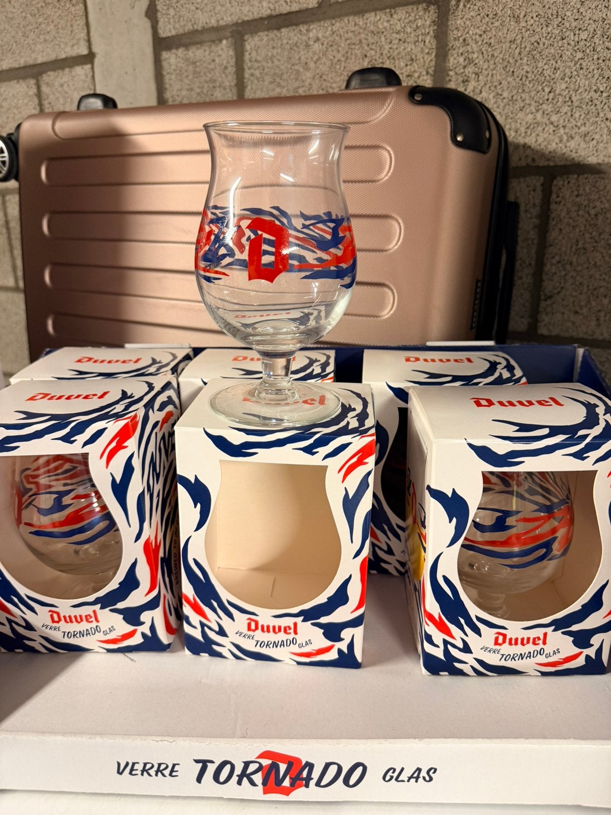 6 Duvel glazen/ verres, Verzamelen, Ophalen, Nieuw