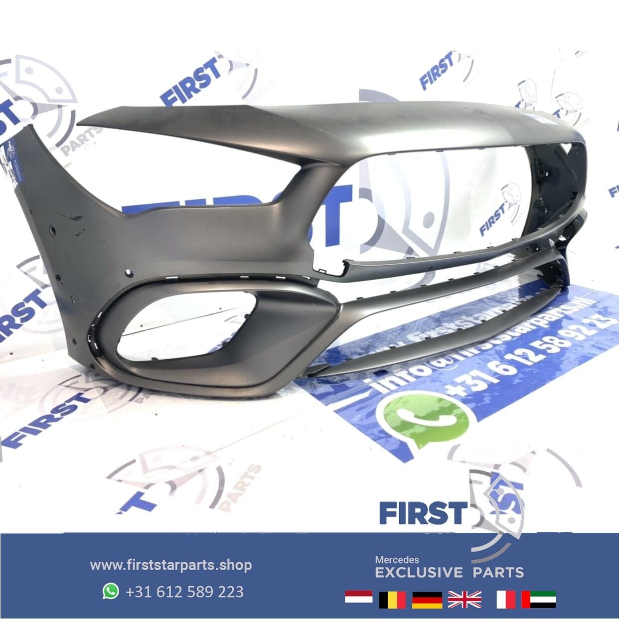 W118 C118 CLA45 AMG VOORBUMPER GRIJS CLA 45 2019-2022 origin