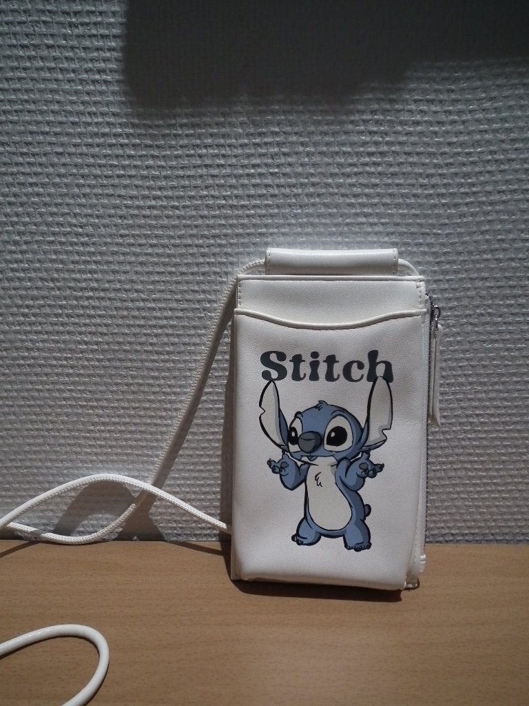 Trousse pour GSM & cartes (Stitch) Nouveau, Envoi, Neuf, Blanc, Autres marques