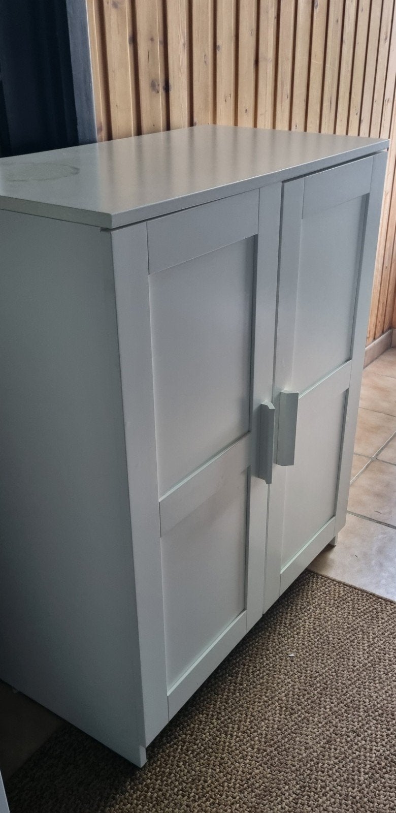 armoire /petit meuble de rangement Ikea Brimnes blanc 2 p., Enlèvement, Utilisé, Moderne