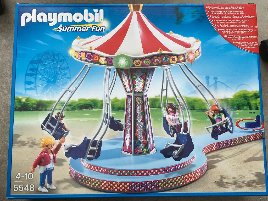 PLAYMOBIL - 5548 - Zweefmolen, Ophalen of Verzenden, Gebruikt, Complete set