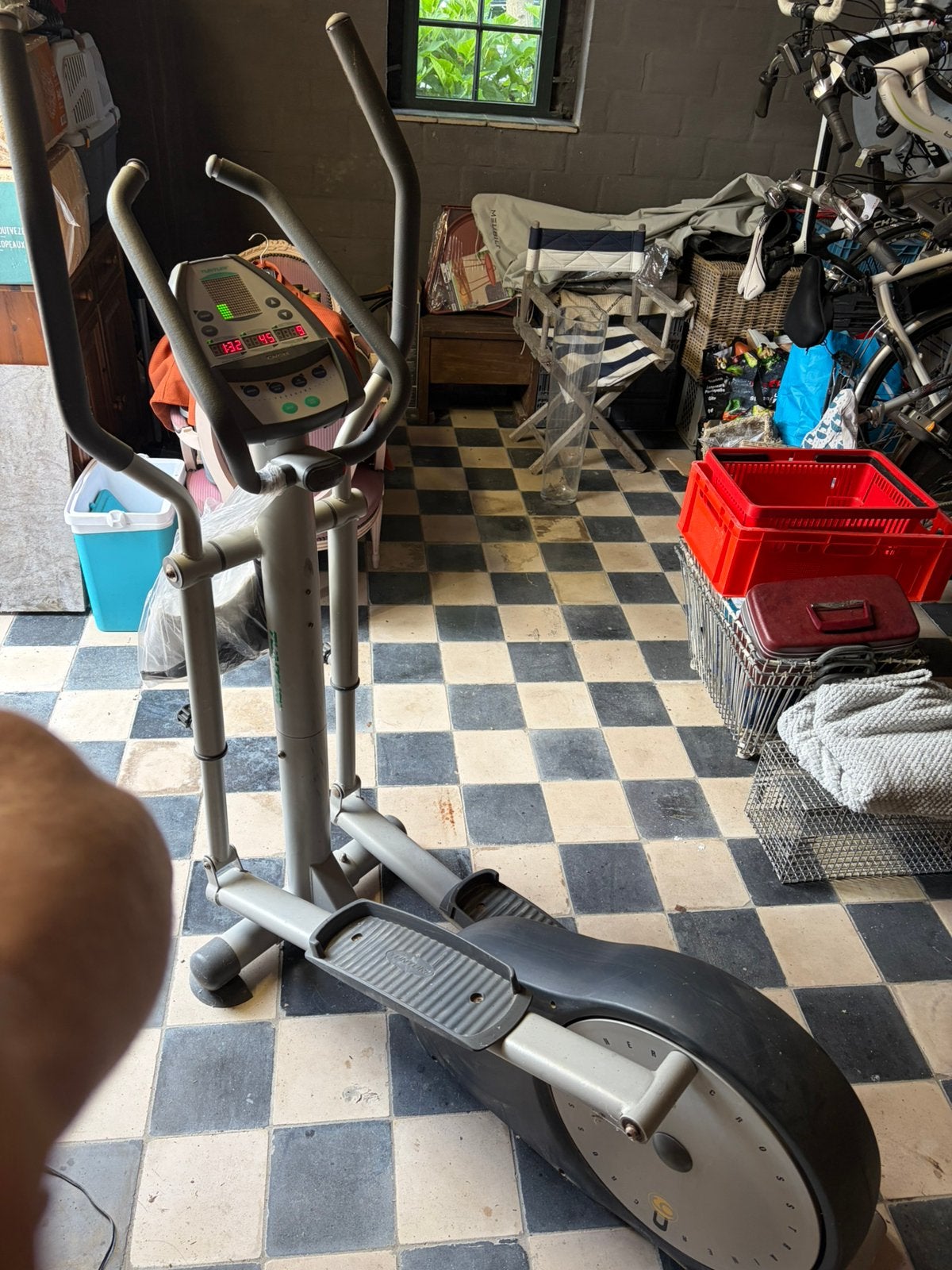 HomeTrainer Tunturi, Enlèvement, Vélo d'appartement