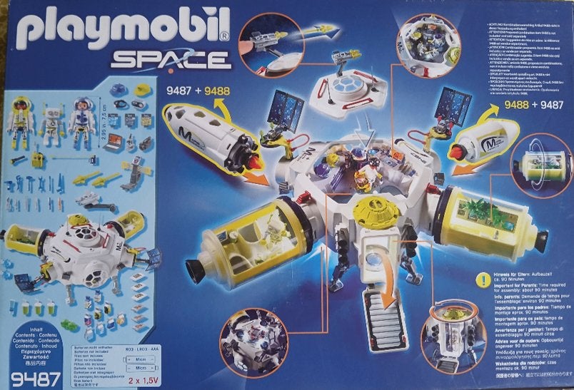 Playmobil Space 9487, Autres séries, Utilisé, Autres types, Kit complet