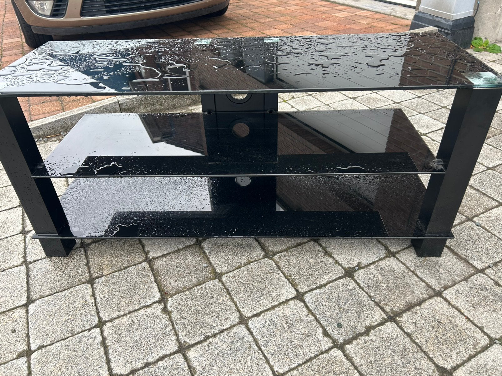Tv meubel, Ophalen, Zo goed als nieuw, Glas