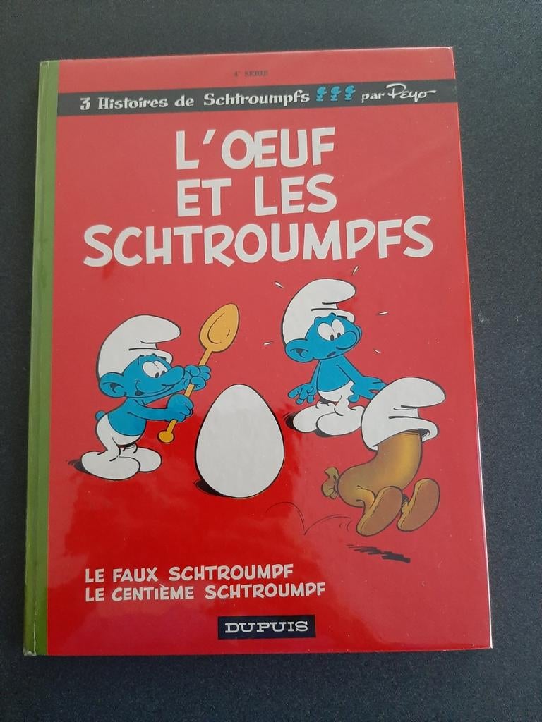 Les Schtroumpfs 4 : L'œuf et les Schtroumpfs EO 1968, Livres, BD