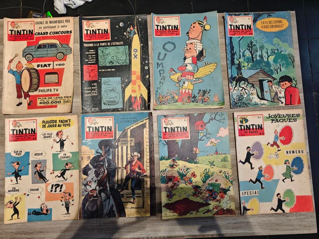 Livre tintin, Livres, Plusieurs comics, Utilisé