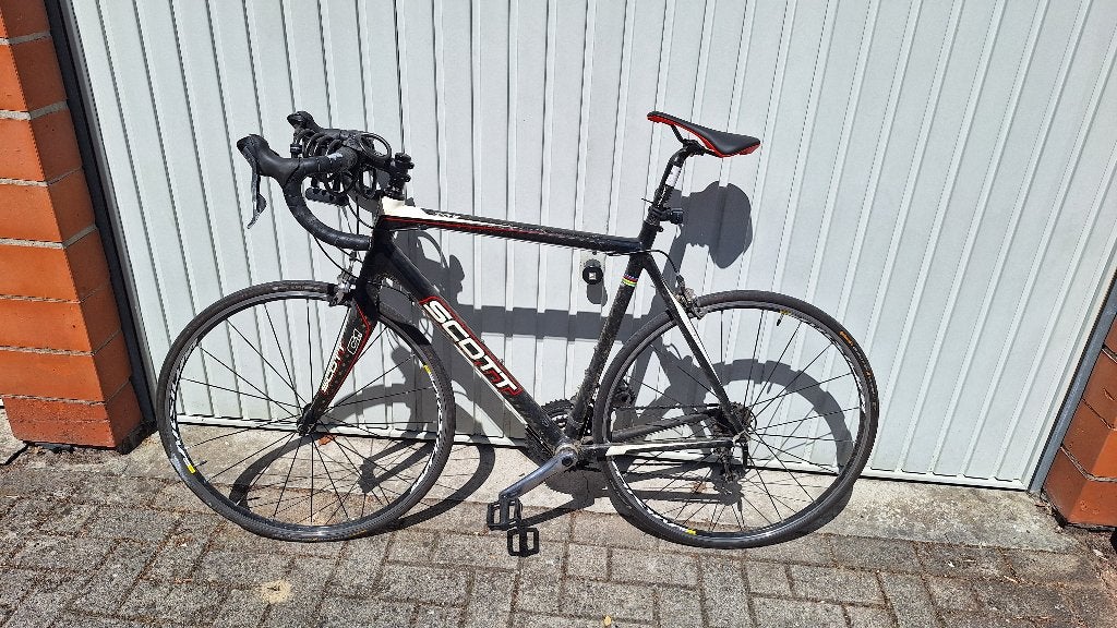 racefiets, 28 inch, Gebruikt, Carbon, 57 tot 61 cm