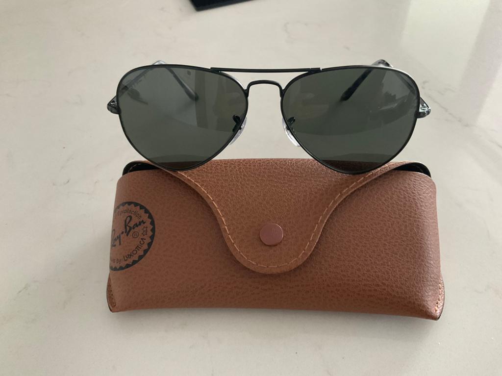 Zonnebril voor heren merk RAY.BAN, Ophalen, Zonnebril, Zwart, Zo goed als nieuw