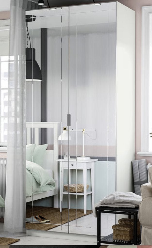 ARMOIRE PENDERIE 100x60x236 cm - MIROIR, Enlèvement, Comme neuf