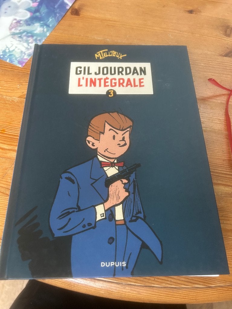 BD Gil Jourdan - L'Intégrale Tome 3 (1964-1970), Livres, Une BD, Enlèvement ou Envoi, Comme neuf, M. Tillieux