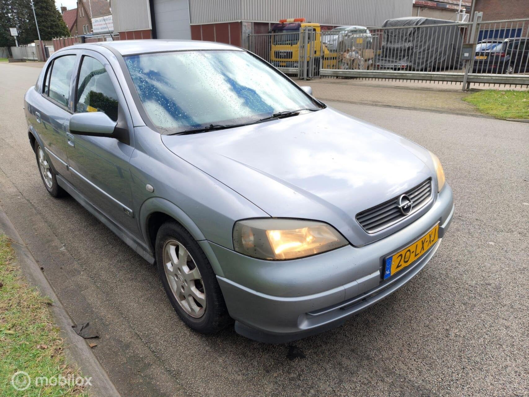 Opel Astra 1.6 Benzine, Autos, Argent ou Gris, 1095 kg, Boîte manuelle, 5 places