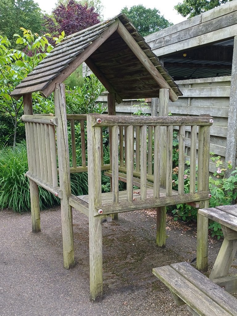 speelhuisje kinderen tuin, Ophalen, Gebruikt, Hout