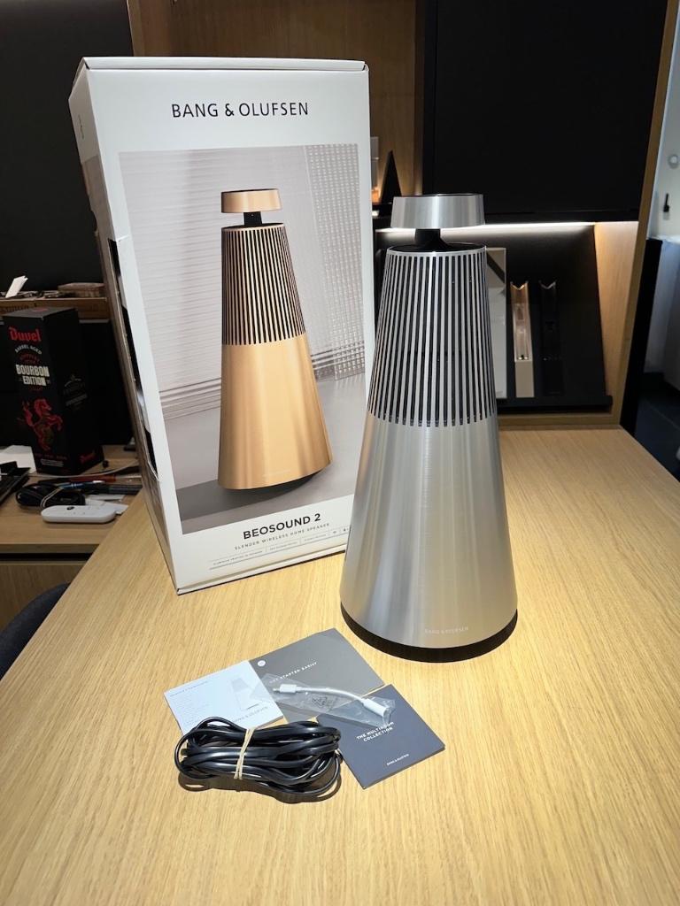 Bang & Olufsen Beosound 2 3th Gen Natural NIEUW IN DOOS B&O, Audio, Tv en Foto, Luidsprekerboxen, Overige merken, Info@bang-olufsen.dk