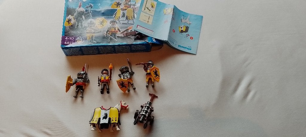 playmobil 4871 ridders, Kinderen en Baby's, Ophalen of Verzenden, Gebruikt, Complete set