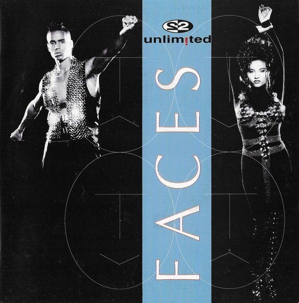 vinylsingle u2 unlimited ----faces-----, Enlèvement ou Envoi, Utilisé