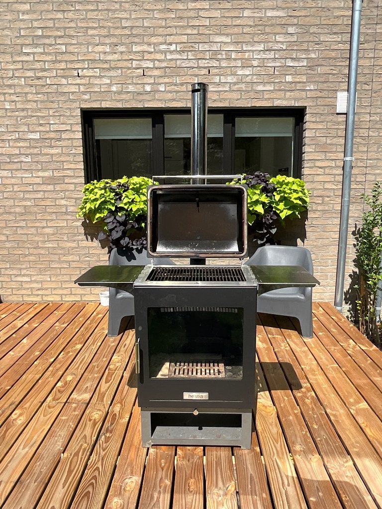 Poêle de terrasse BBQ, Enlèvement, Utilisé, Hestia