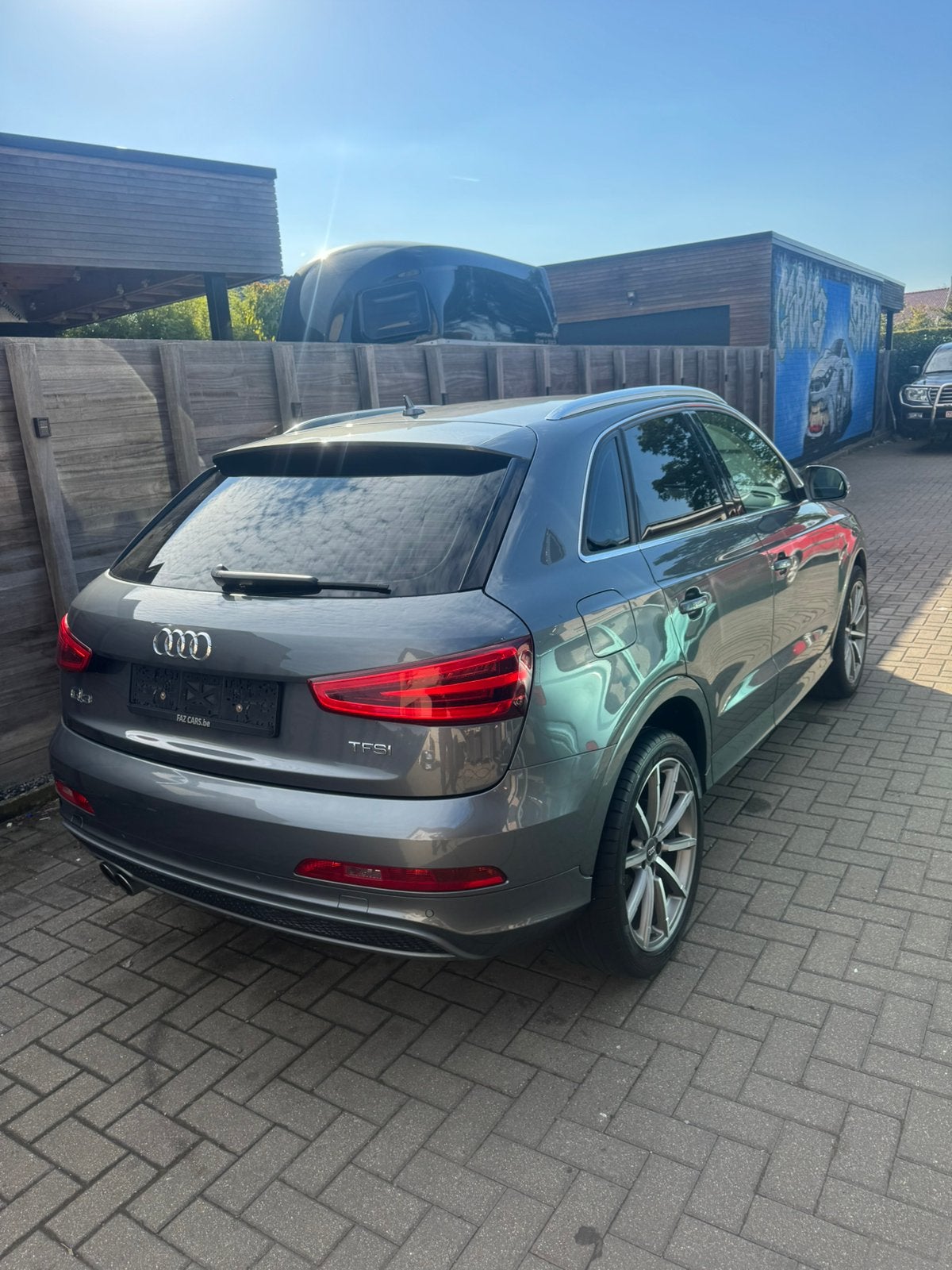 Audi Q3 AUTOMAAT BENZINE S line, Autos, Cuir, Argent ou Gris, Achat, Entreprise