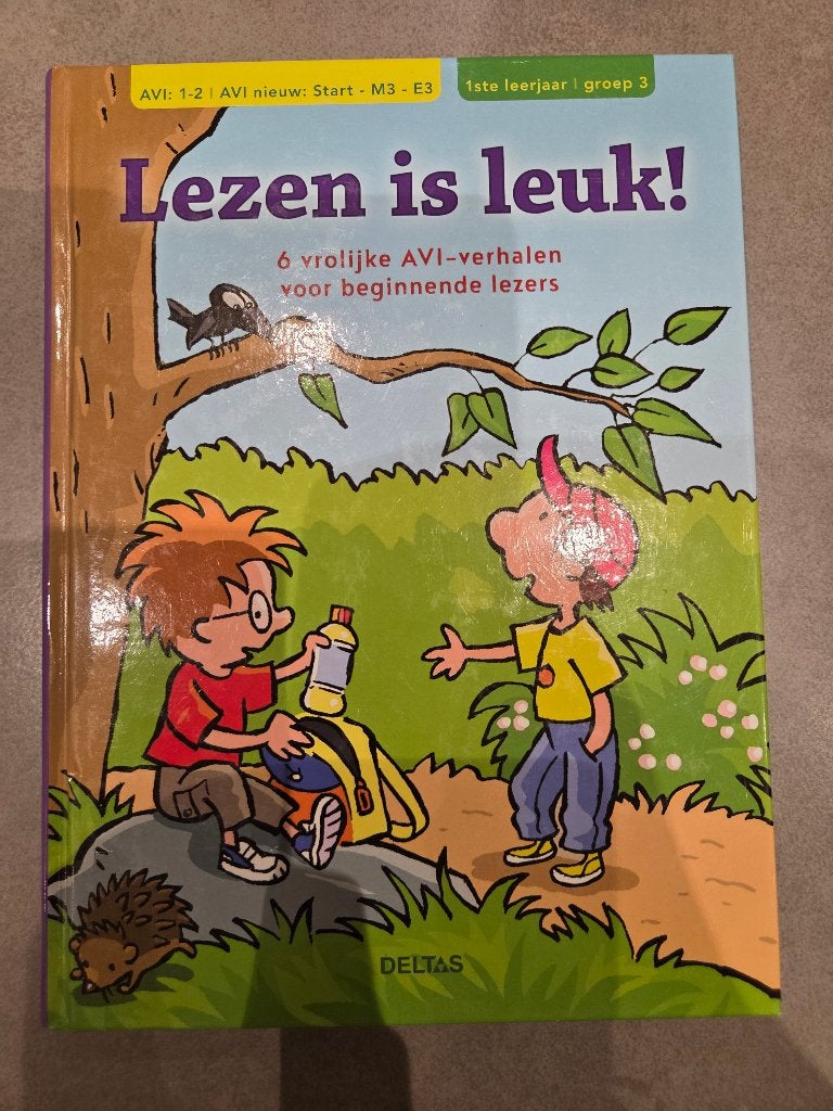 Lezen is leuk Avi 1 -2 leren lezen, Boeken, Ophalen of Verzenden, Zo goed als nieuw, Deltas