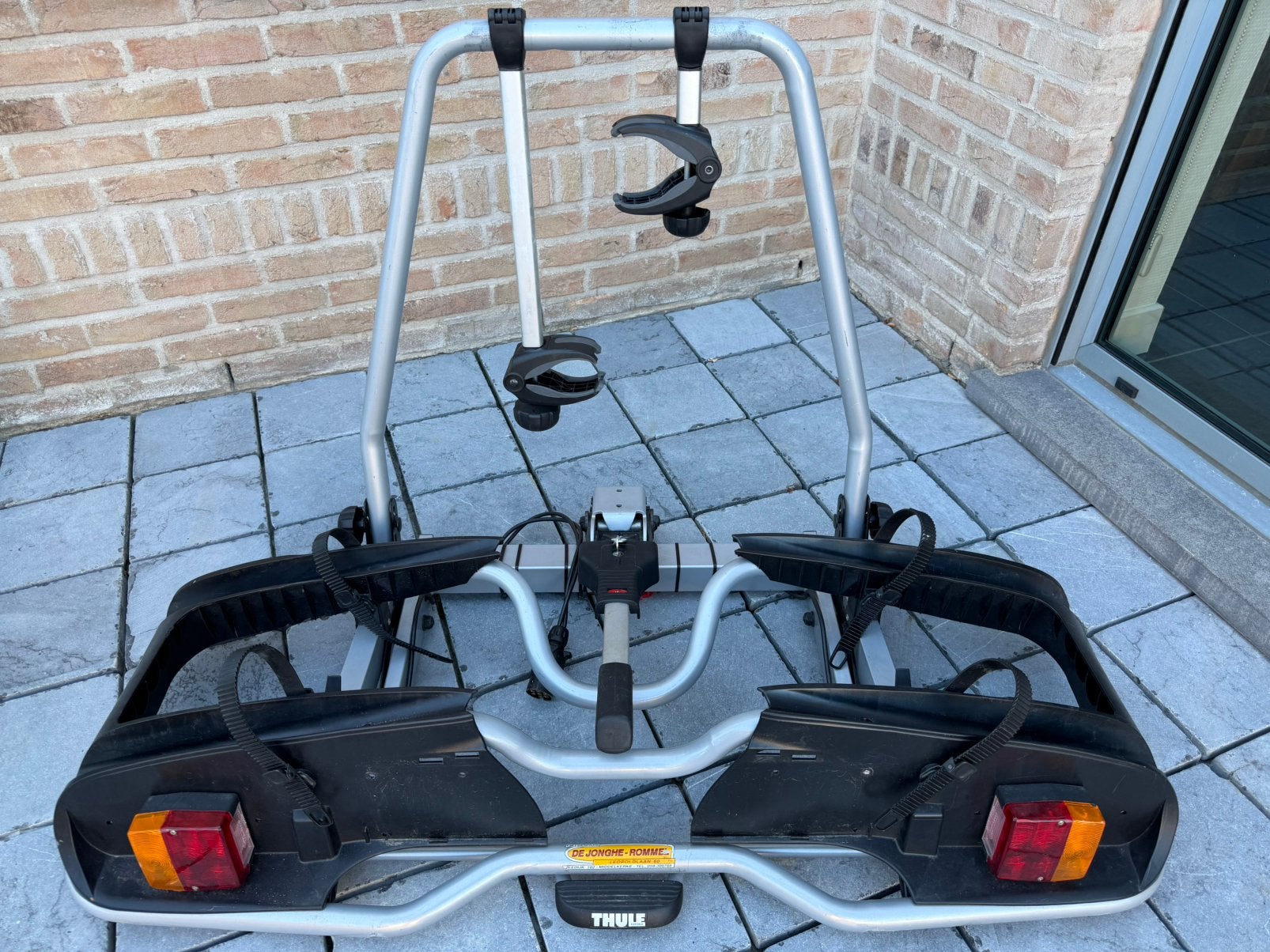 Thule fietsendrager europower 916 voor 2 electrische fietsen, Auto diversen, Fietsendragers, Ophalen, Zo goed als nieuw, Brede banden