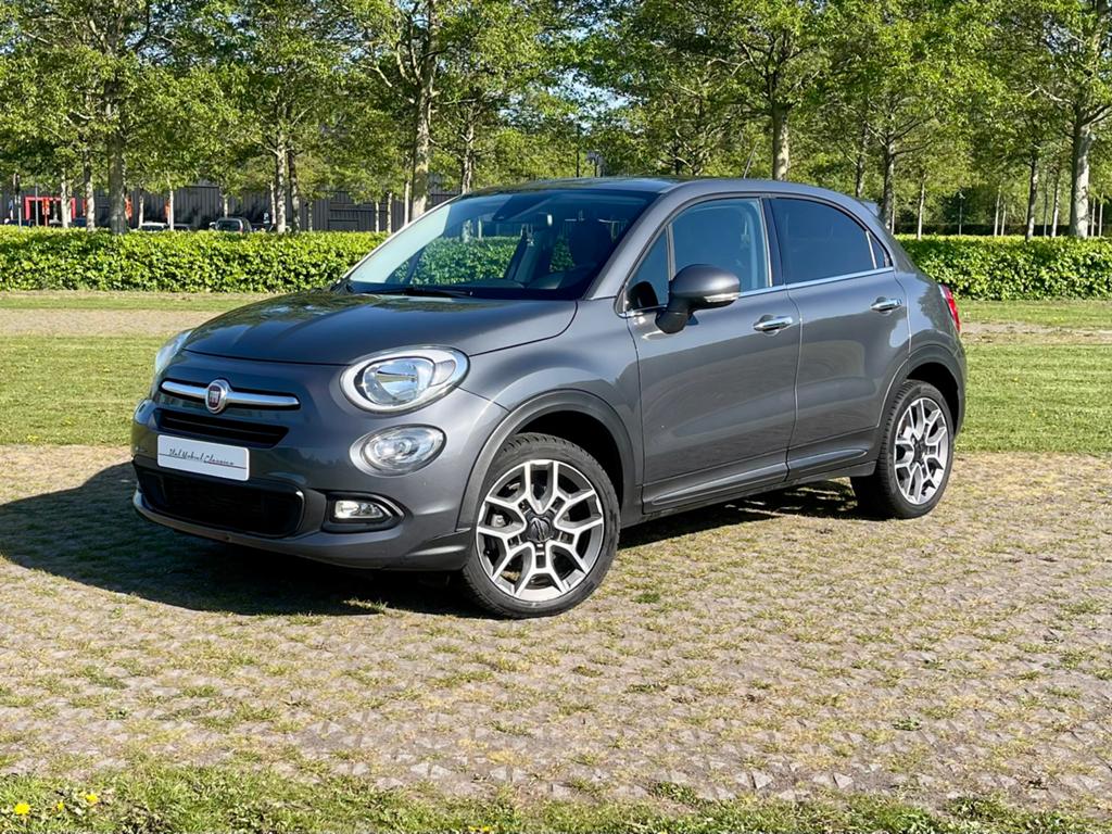 Fiat 500 X 1,4 turbo benz avec garantie d'un an, 100 kW, Argent ou Gris, Achat, Euro 6
