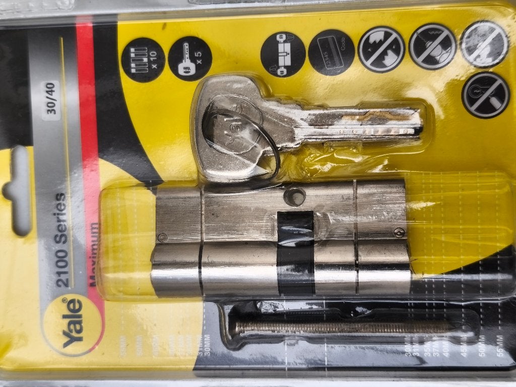 SERRURE 30-40 AVEC 5 CLES ; REVERSIBLE, Bricolage & Construction, Enlèvement ou Envoi, Neuf, Autres types