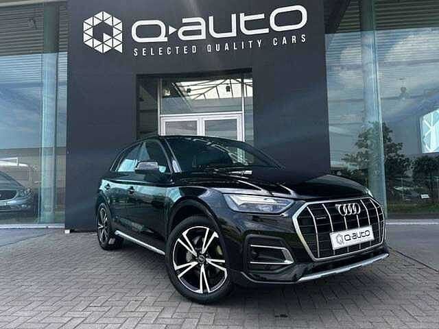 Audi Q5 40TFSI Quattro S line S tronic / GPS / Cam /, Auto's, Audi, Automaat, Parkeersensor, Overige brandstoffen, Zwart