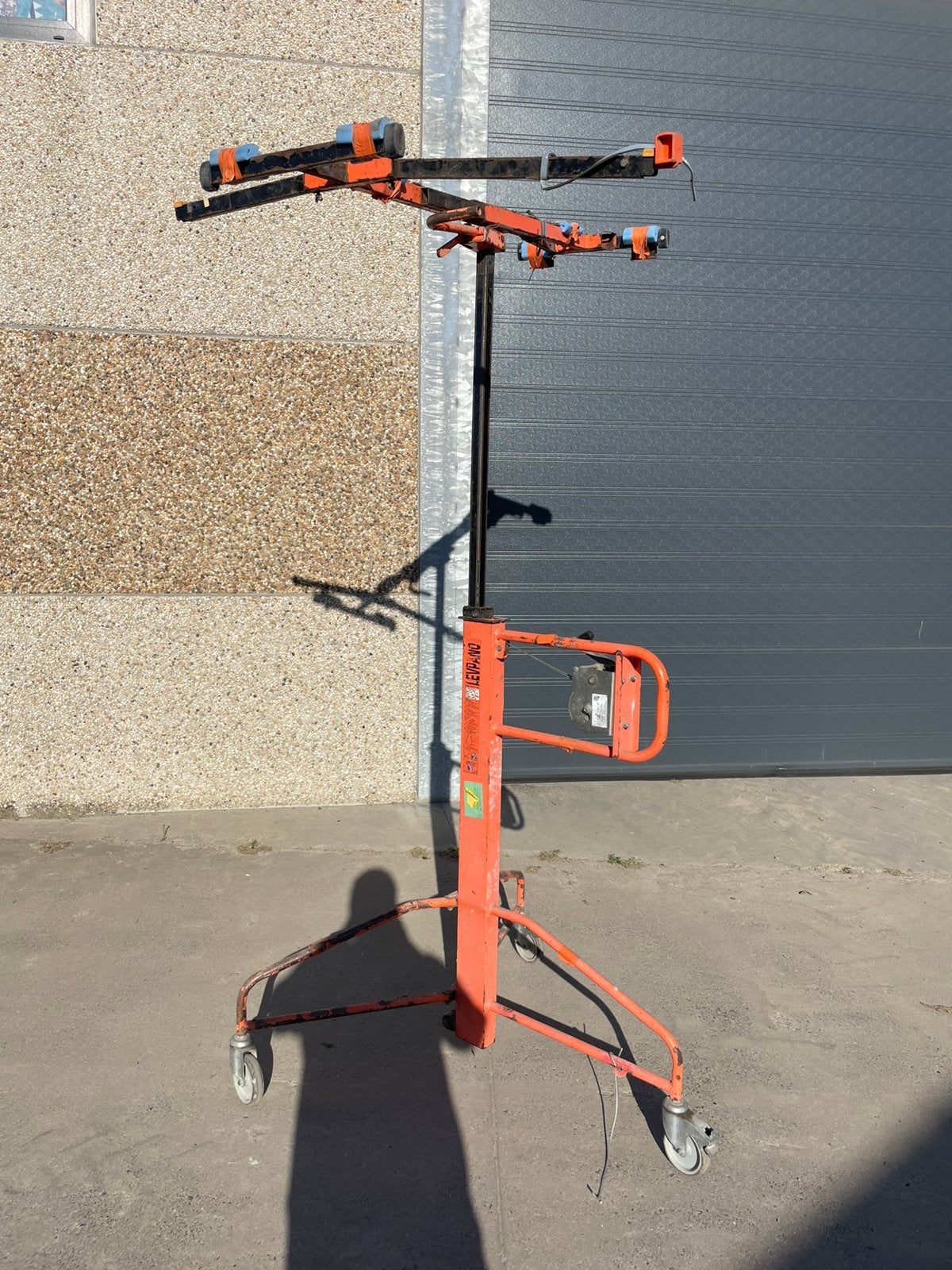 Levpano platenlift, Enlèvement, Utilisé