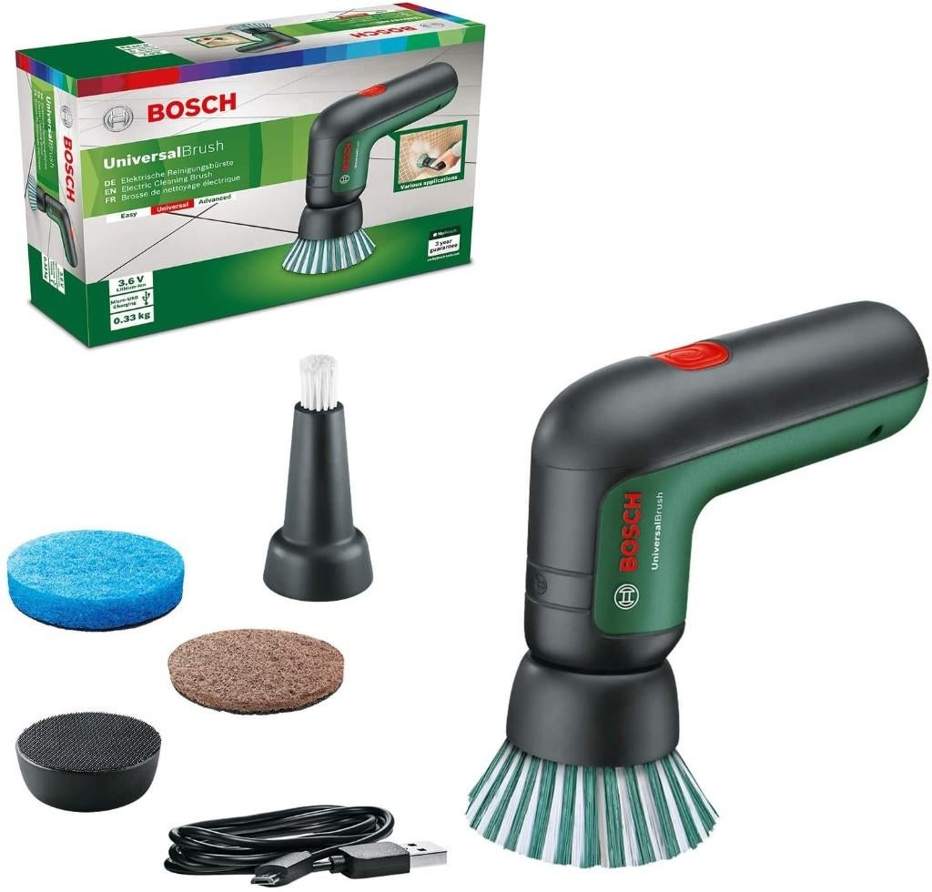 Brosse de nettoyage électrique Bosch, Maison & Meubles, Produits de nettoyage, Brosse ou Balai, Enlèvement