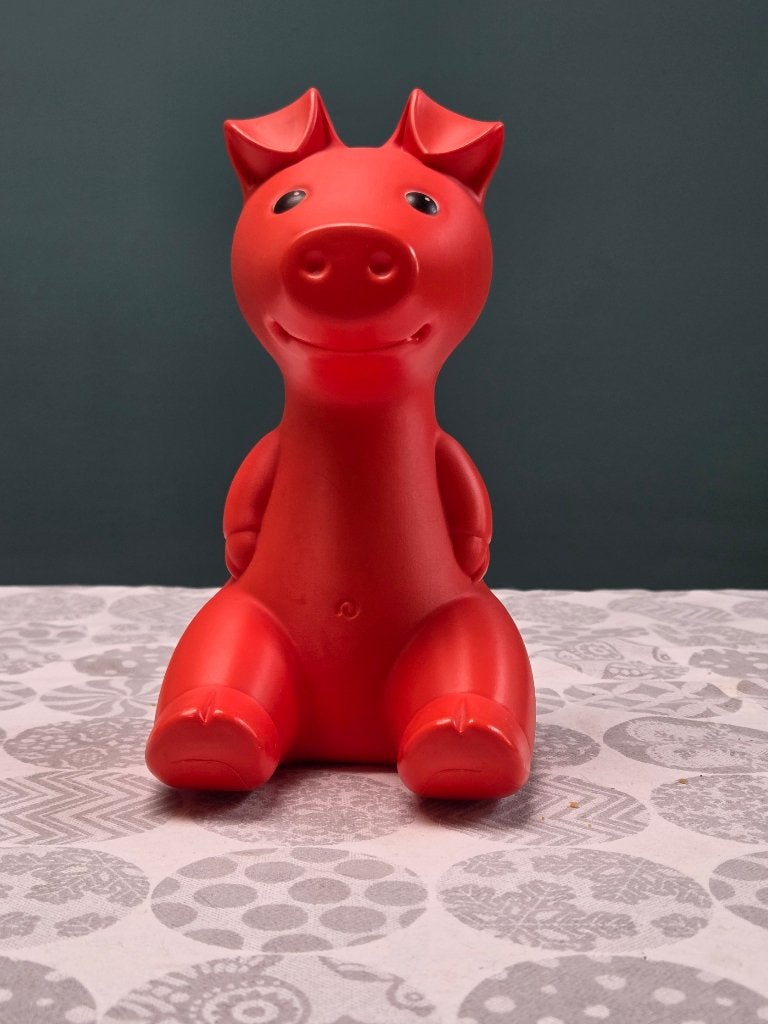Ikea PS Gullgris Spaarpot Monika Mulder jaren 1990, Ophalen, Zo goed als nieuw, Kunststof, Dier