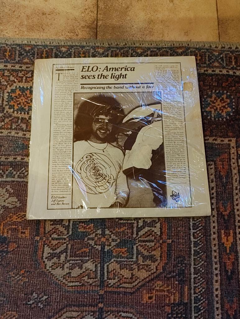 Dubbele Lp van Electric Light Orchestra, Gebruikt, Verzenden, Overige formaten, Poprock