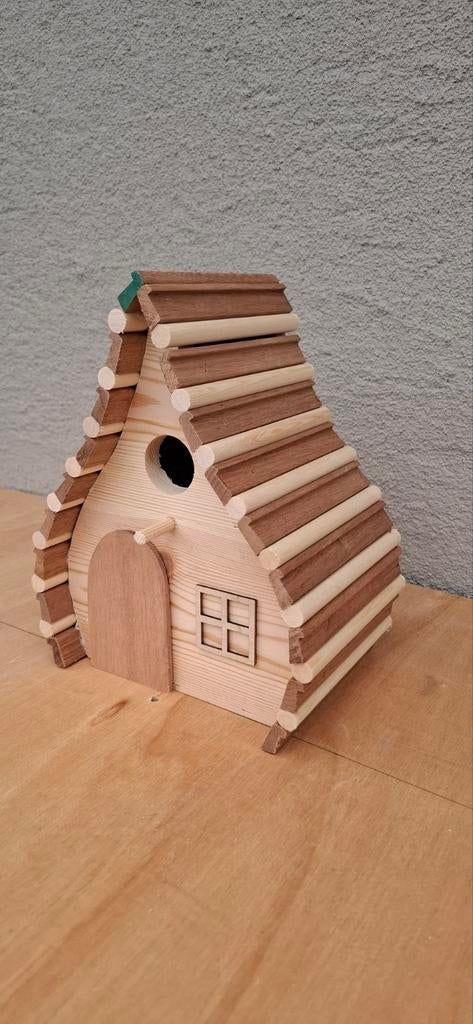 Gekleurd vogelhuisje druppel, Tuin en Terras, Ophalen