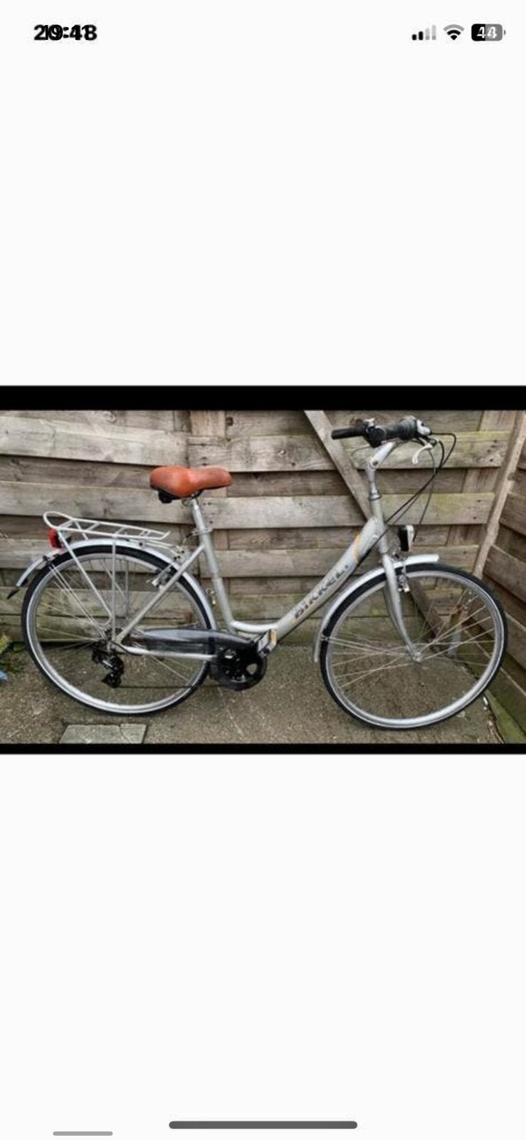 dames of meisjes fiets, Ophalen, Zo goed als nieuw