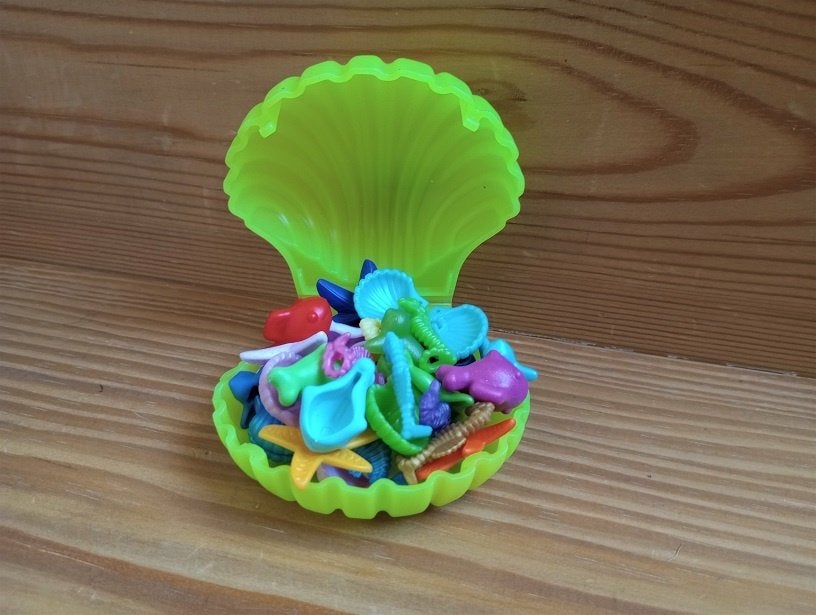 playmobil - lot de 29 animaux aquatiques dans la boîte verte, Enlèvement, Comme neuf
