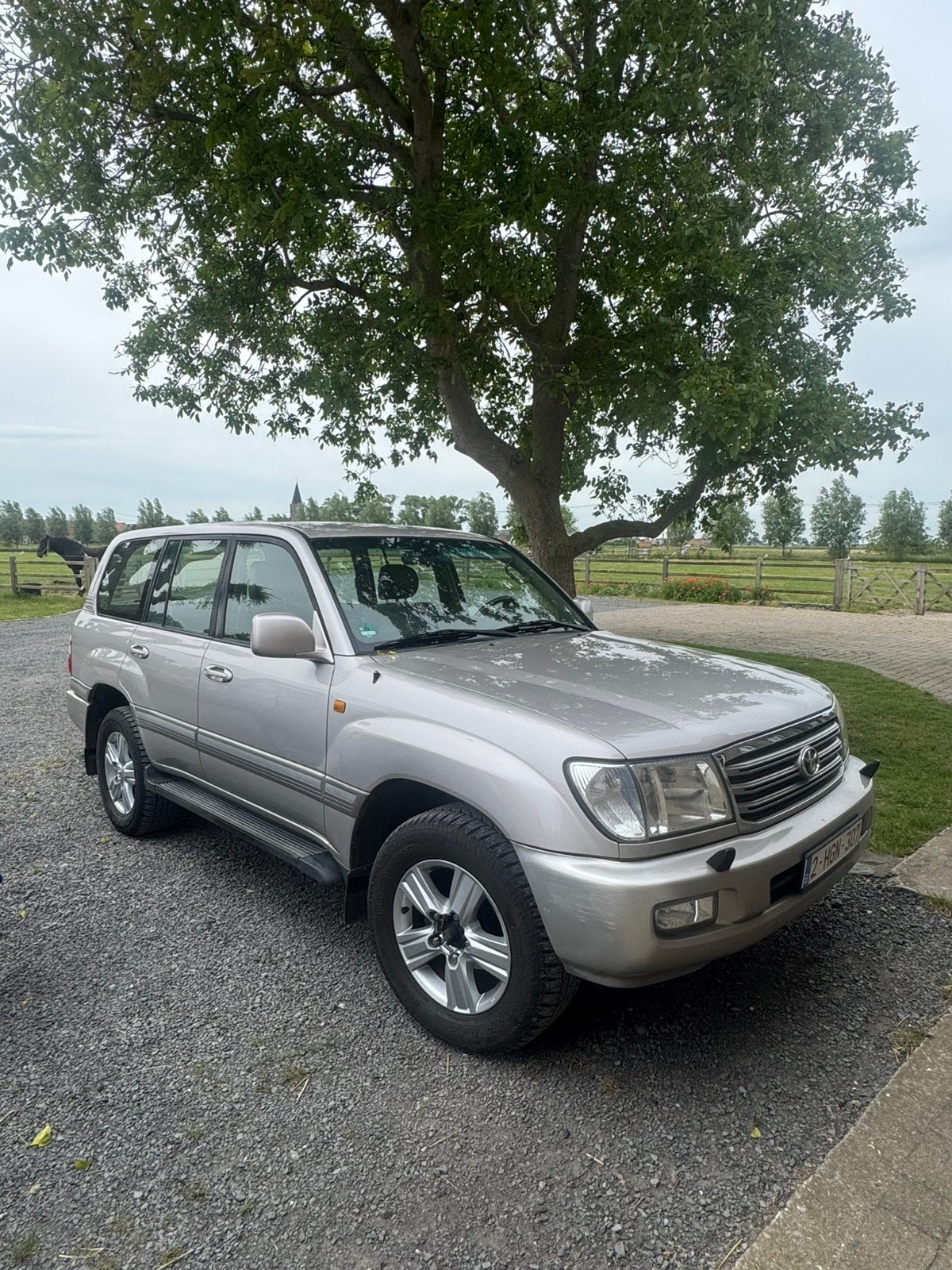 Toyota land cruiser 100 4.2, Autos, Toyota, Cuir, Argent ou Gris, Achat, 4200 cm³