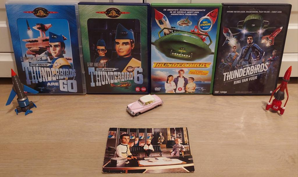 Thunderbirds (ook los te koop, zie prijslijst), Verzamelen, Verzenden, Zo goed als nieuw