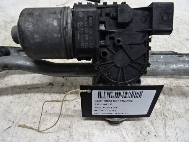 RUITENWISSERMOTOR VOOR Seat Ibiza III (6L1) (602955119A), Auto-onderdelen, Ruiten en Toebehoren, Seat, Gebruikt