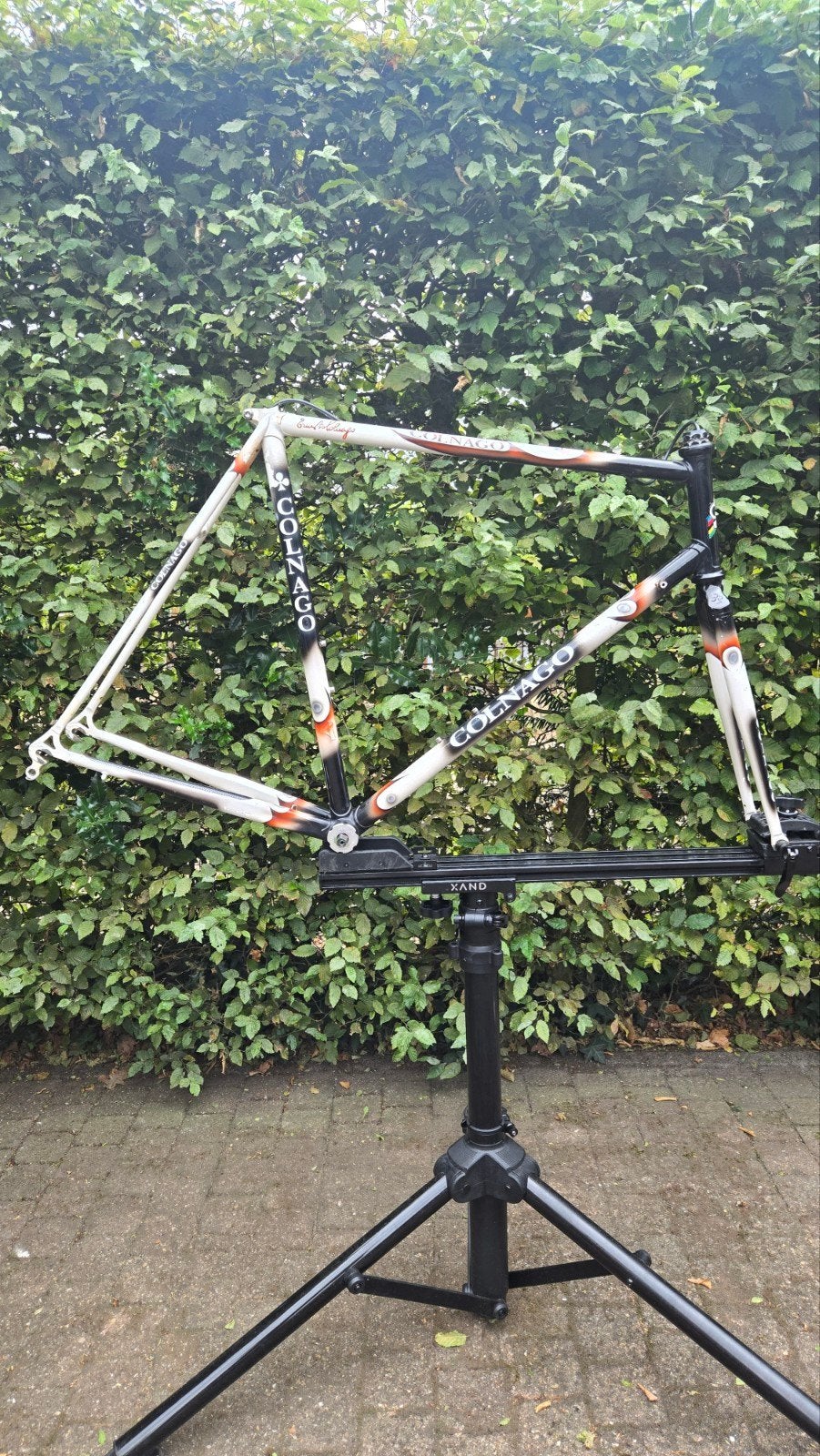 Colnago frame, Enlèvement, Cadre