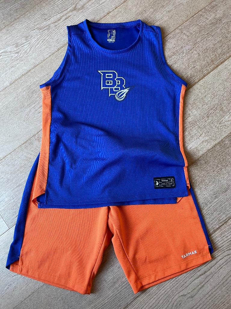 Basket set maat 161-172, Sport en Fitness, Basketbal, Ophalen, Gebruikt, Kleding